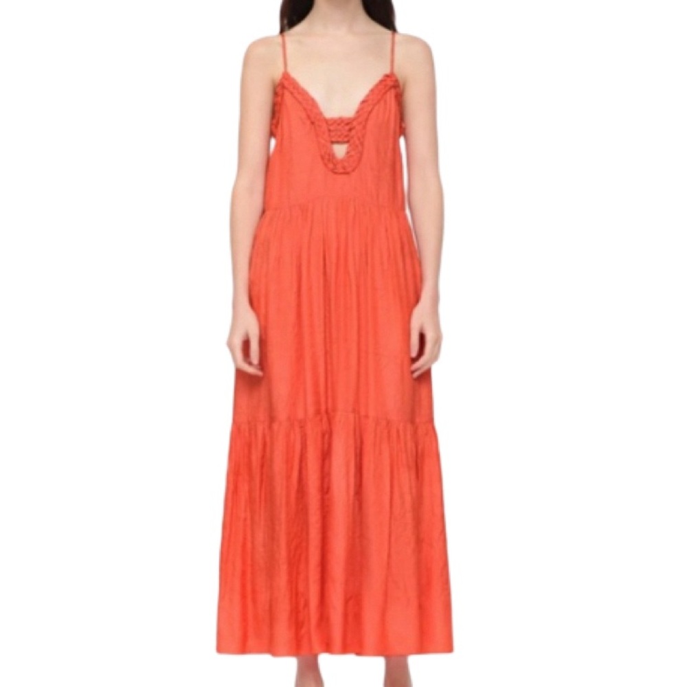 NWT Sea New York Red Roberta Solid Dress - Size XL
